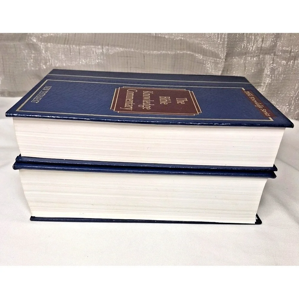 The Bible Knowledge Commentary 2 Volume Set Walvoord Zuck Hardcover Cook 2000